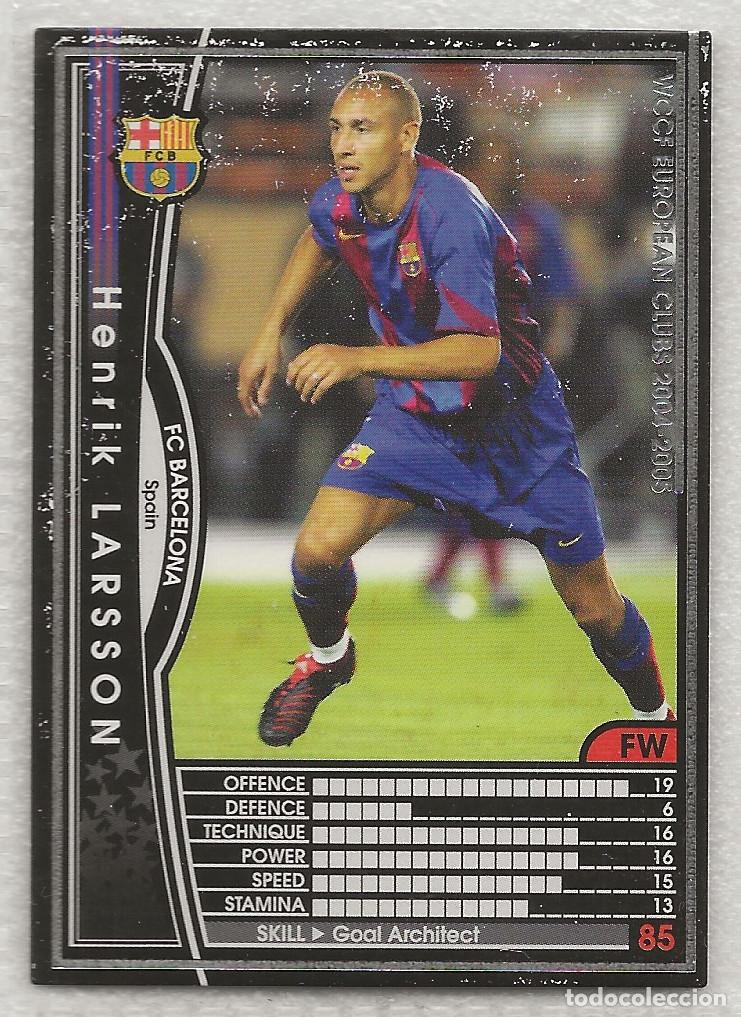 Cromos de f&uacute;tbol: 191 Larsson Base WCCF 04-05 - Foto 1