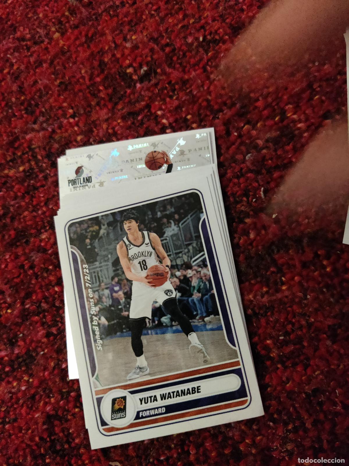 Figurine di Calcio: 433 watanabe panini nba 2023 2024 23 sin pegar trading card