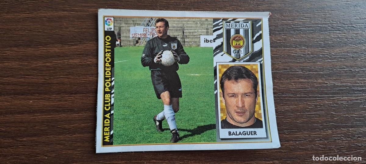 Cromos de Futebol: BALAGUER MERIDA ESTE 97 98 1997 1998 RECUPERADO