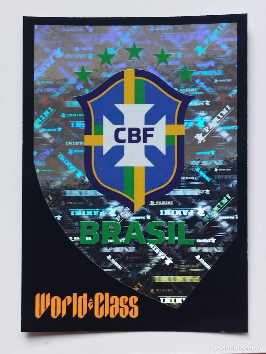 Figurine di Calcio: CROMO STICKER PANINI WORLD CLASS 2024 BRASIL 27 ESCUDO