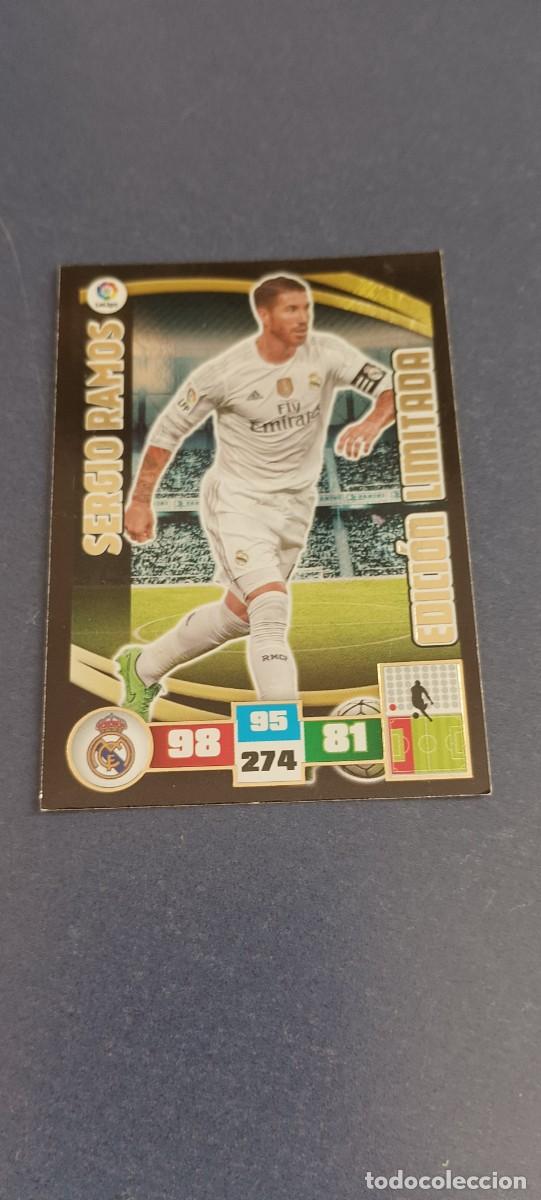Cromos de f&uacute;tbol: SERGIO RAMOS EDICION LIMITADA15-16 - Foto 1