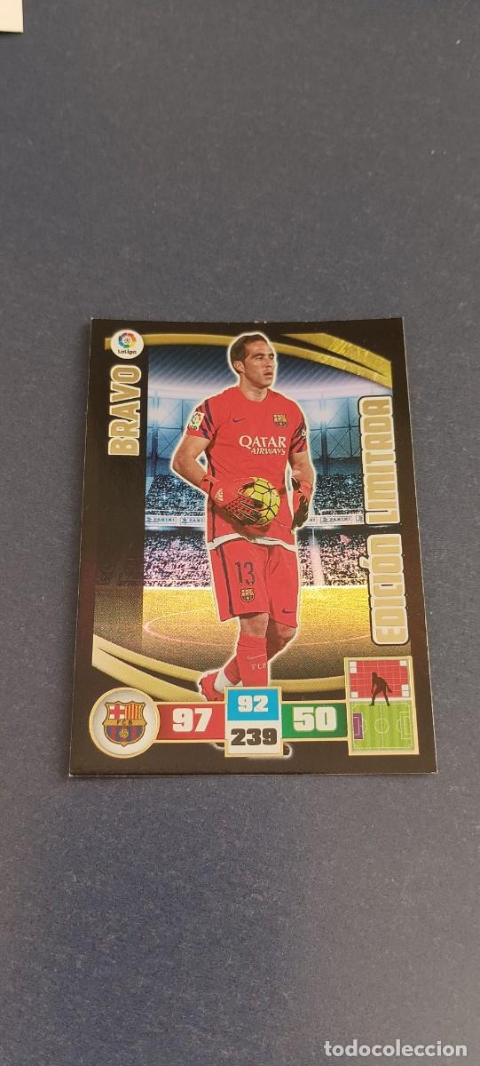 Cromos de f&uacute;tbol: BRAVO EDICION LIMITADA15-16 - Foto 1