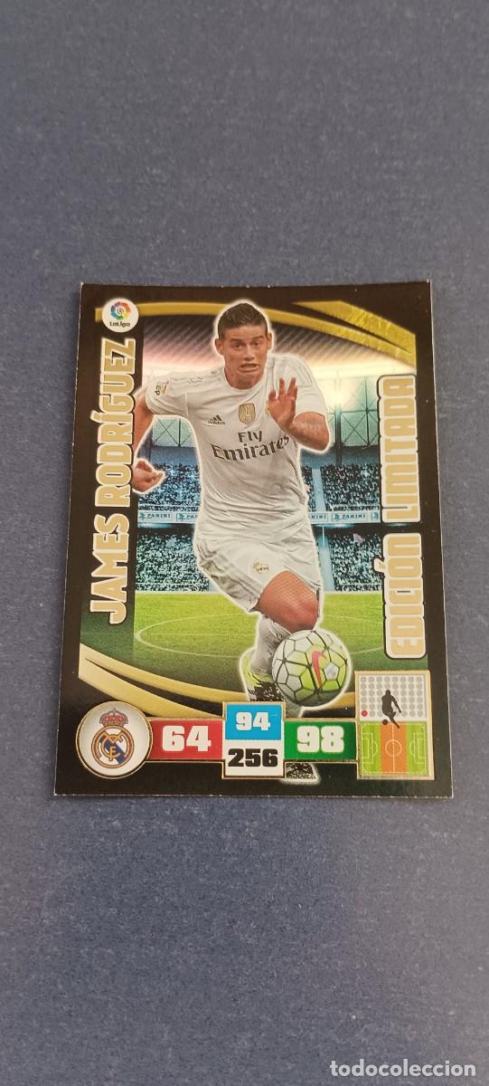 Cromos de f&uacute;tbol: JAMES RODRIGUEZ EDICION LIMITADA15-16 - Foto 1