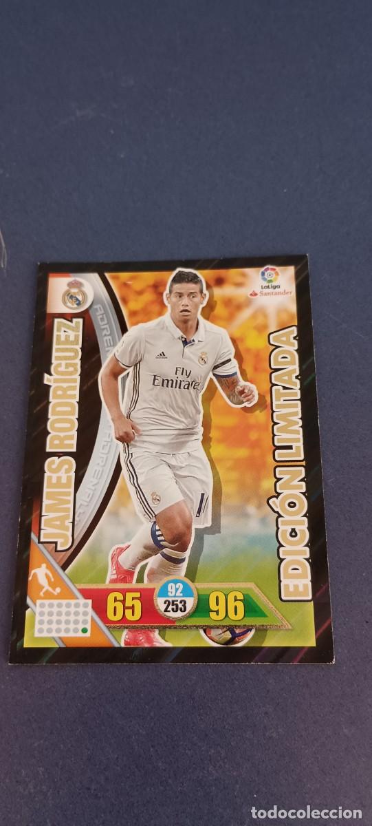 Cromos de f&uacute;tbol: JAMES RODRIGUEZ EDICION LIMITADA 16-17 - Foto 1