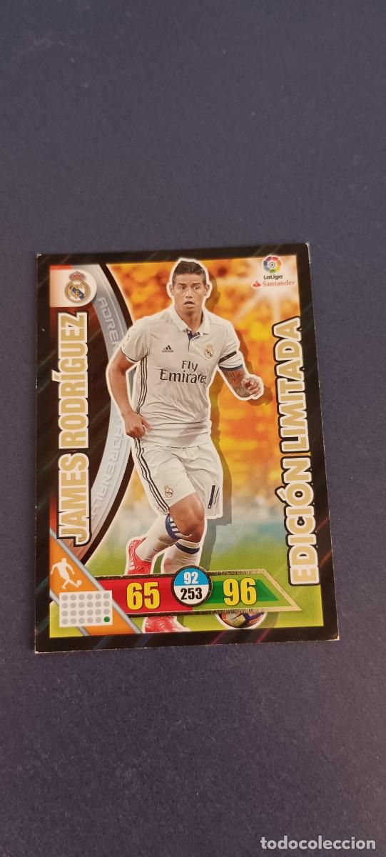 Cromos de f&uacute;tbol: JAMES RODRIGUEZ EDICION LIMITADA 16-17 - Foto 1