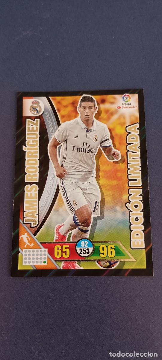 Cromos de f&uacute;tbol: JAMES RODRIGUEZ EDICION LIMITADA 16-17 - Foto 1