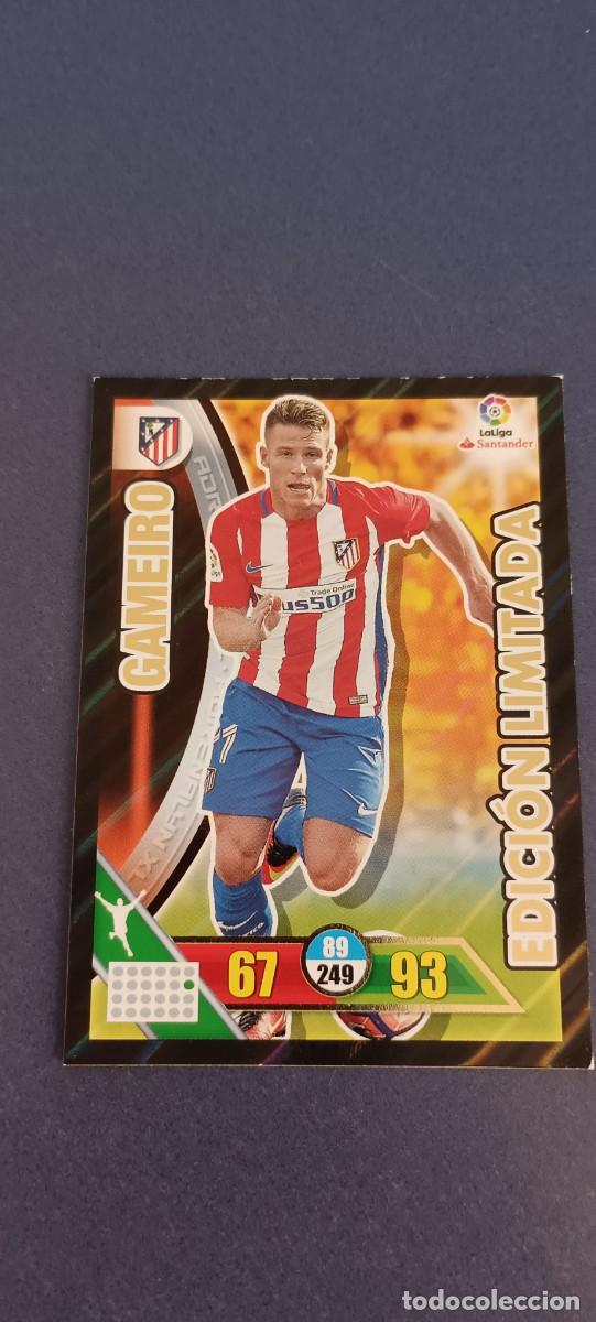 Cromos de f&uacute;tbol: GAMEIRO EDICION LIMITADA 16-17 - Foto 1