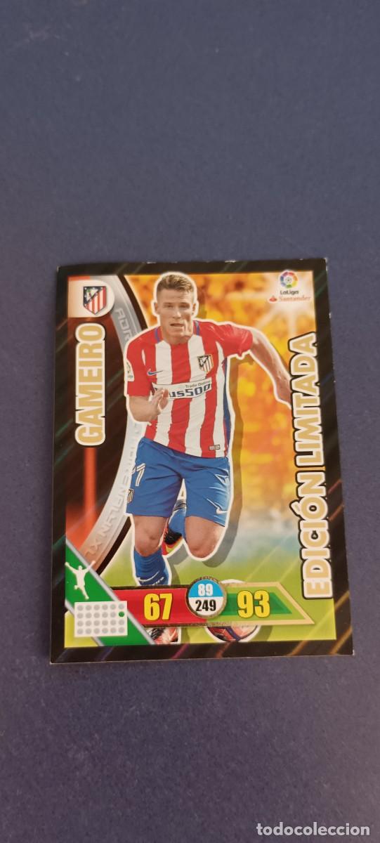Cromos de f&uacute;tbol: GAMEIRO EDICION LIMITADA 16-17 - Foto 1