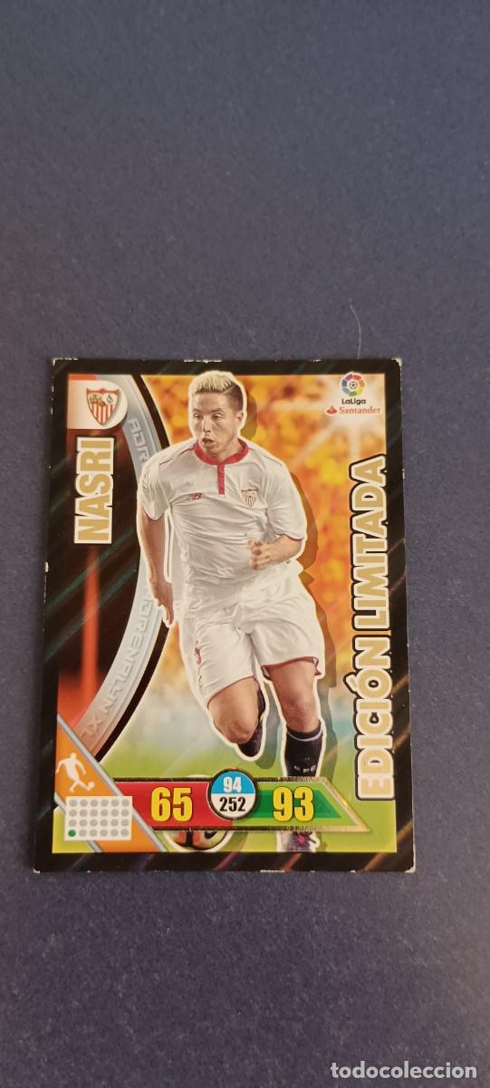 Cromos de f&uacute;tbol: NASRI EDICION LIMITADA 16-17 - Foto 1