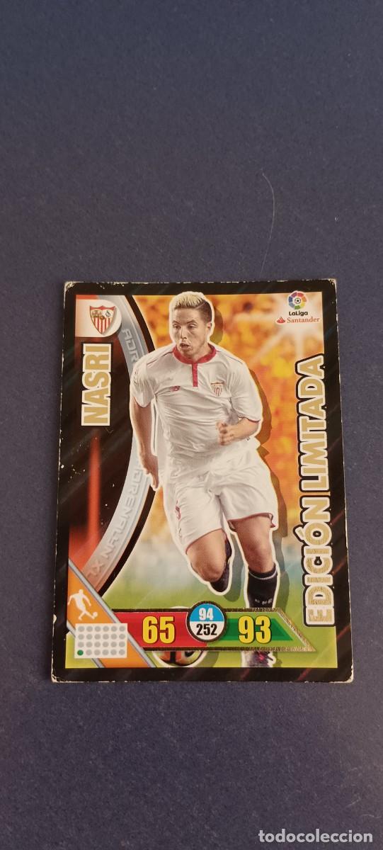 Cromos de f&uacute;tbol: NASRI EDICION LIMITADA 16-17 - Foto 1