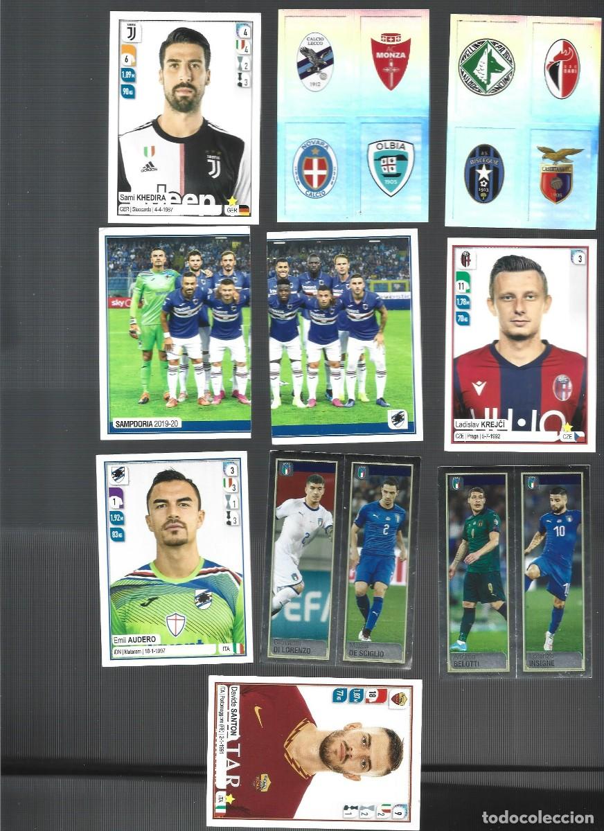 Cromos de Futebol: 1 LOTE DE 10 CROMOS FUTBOL LIGA ITALIANA 2019-2020 PANINI