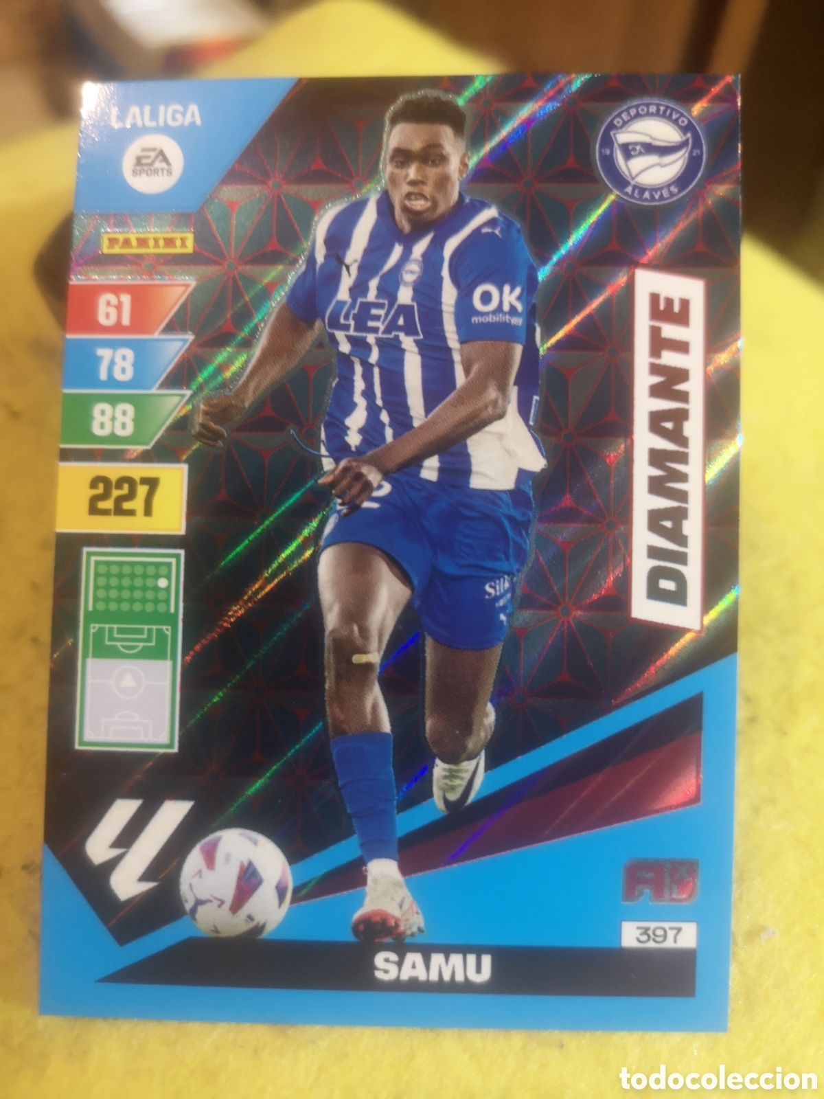 Football Stickers: ADRENALYN 2023 2024 - 23 24 DIAMANTE SAMU ALAVES