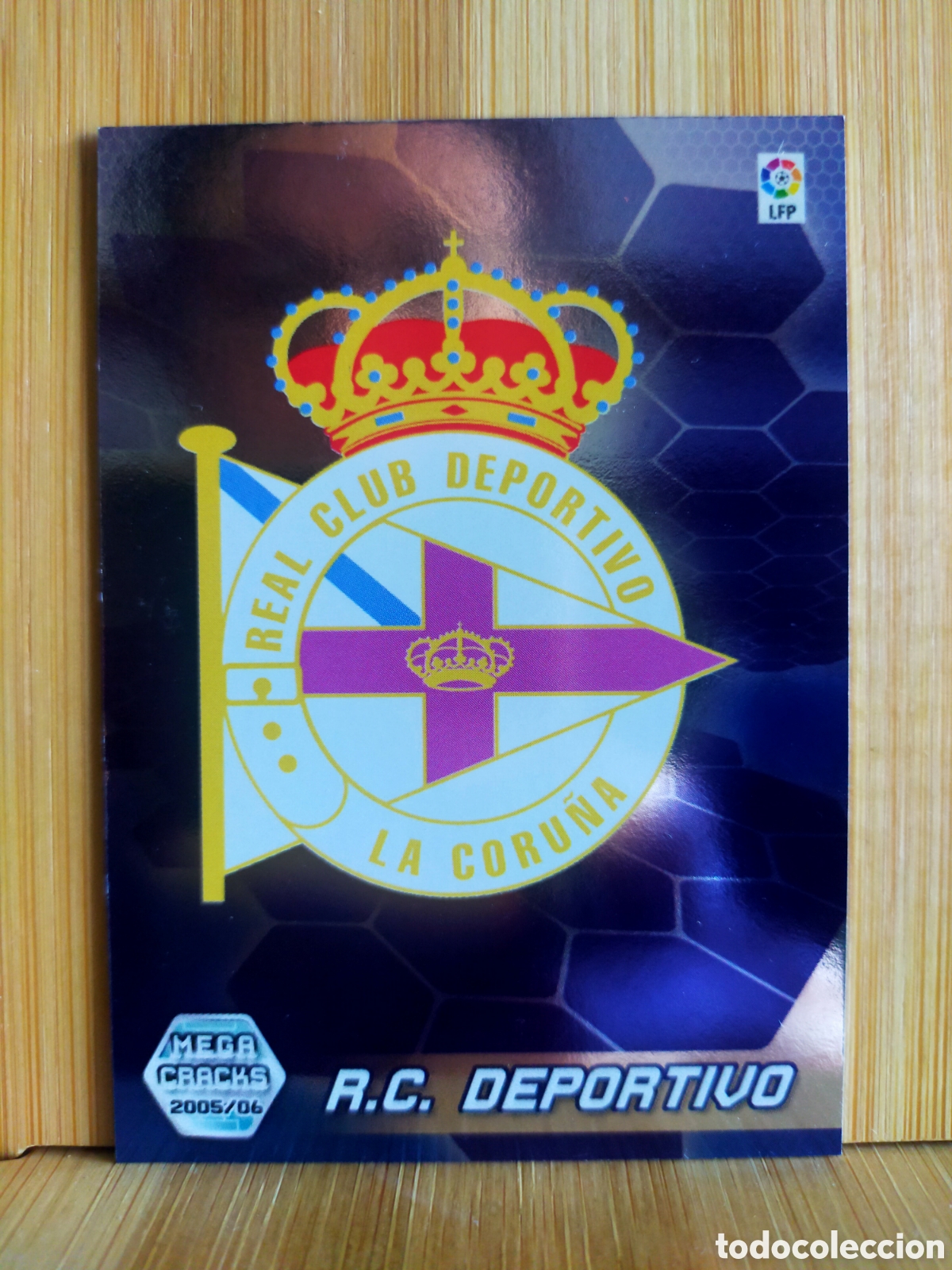 Cromos de F&uacute;tbol: 2005 2006 05 06 CROMO EN BUEN ESTADO MEGACRACKS MGK DEPORTIVO CORU&Ntilde;A ESCUDO N 127