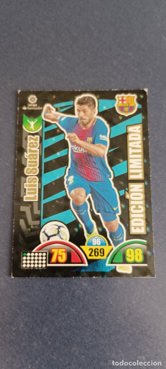 Cromos de f&uacute;tbol: LUIS SU&Aacute;REZ EDICION LIMITADA 17-18 - Foto 1