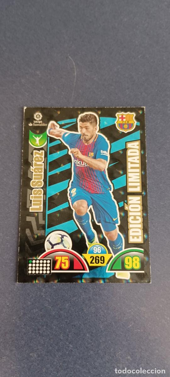 Cromos de f&uacute;tbol: LUIS SU&Aacute;REZ EDICION LIMITADA 17-18 - Foto 1