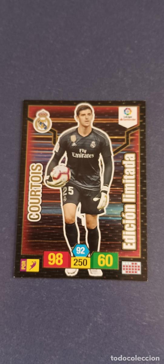 Cromos de f&uacute;tbol: COURTOIS EDICION LIMITADA 18-19 - Foto 1