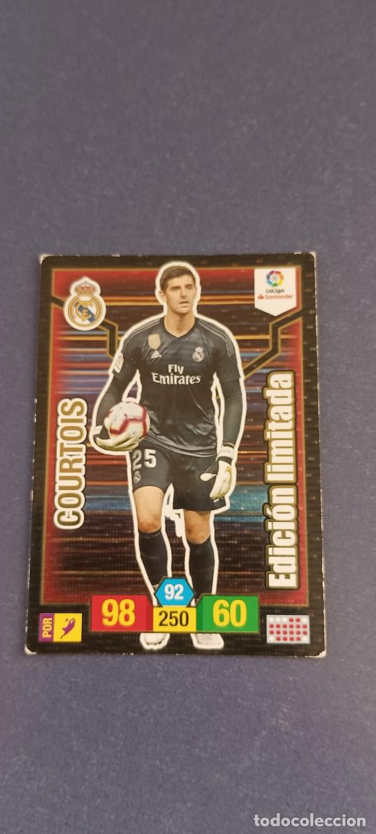 Cromos de f&uacute;tbol: COURTOIS EDICION LIMITADA 18-19 - Foto 1