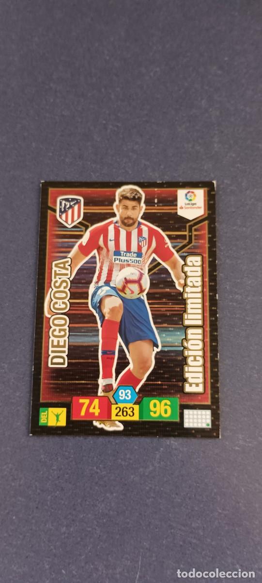 Cromos de f&uacute;tbol: DIEGO COSTA EDICION LIMITADA 18-19 - Foto 1