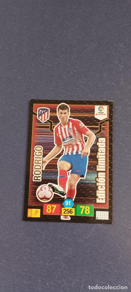 Cromos de f&uacute;tbol: RODRIGO EDICION LIMITADA 18-19 - Foto 1