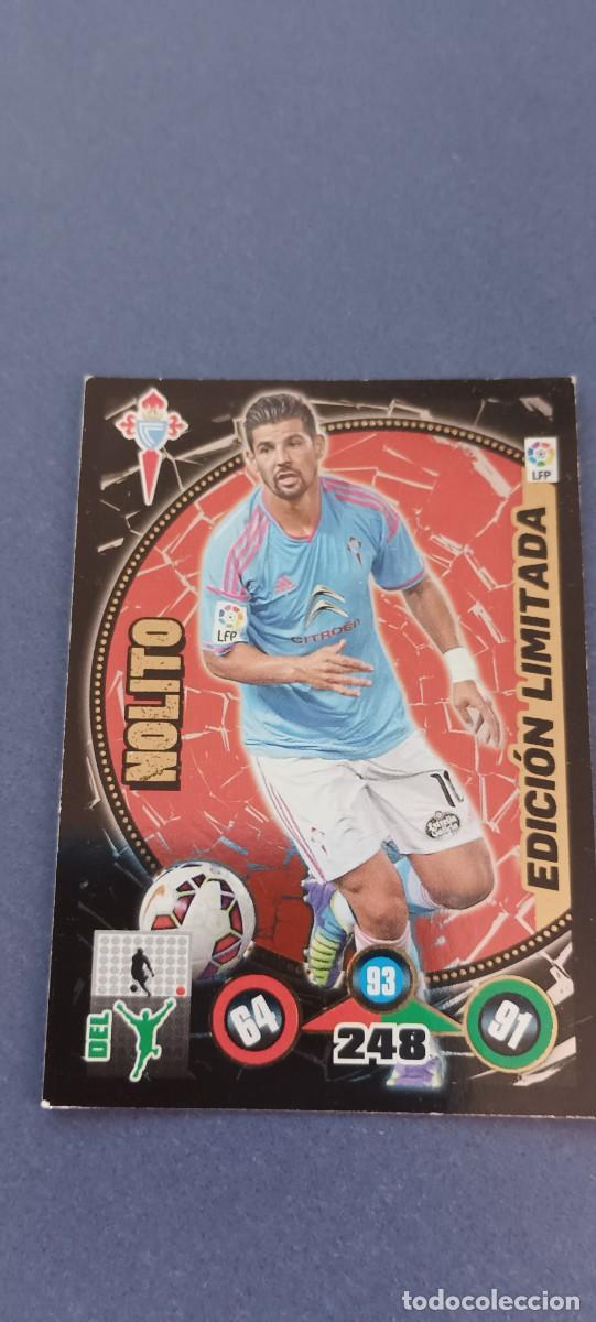Cromos de f&uacute;tbol: NOLITO EDICION LIMITADA 14-15 - Foto 1