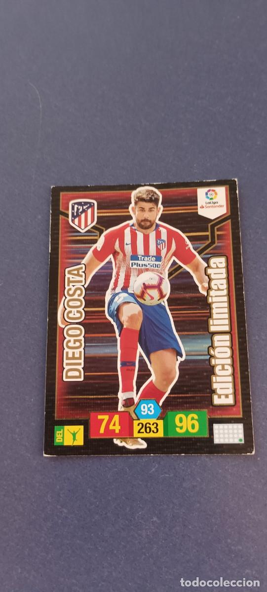 Cromos de f&uacute;tbol: DIEGO COSTA EDICION LIMITADA 18-19 - Foto 1