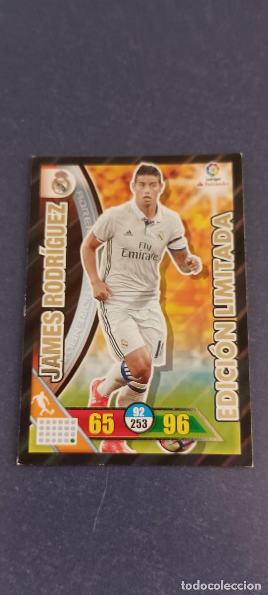 Cromos de f&uacute;tbol: JAMES RODR&Iacute;GUEZ EDICION LIMITADA 16-17 - Foto 1
