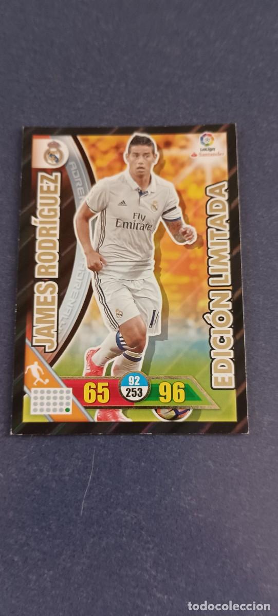 Cromos de f&uacute;tbol: JAMES RODR&Iacute;GUEZ EDICION LIMITADA 16-17 - Foto 1