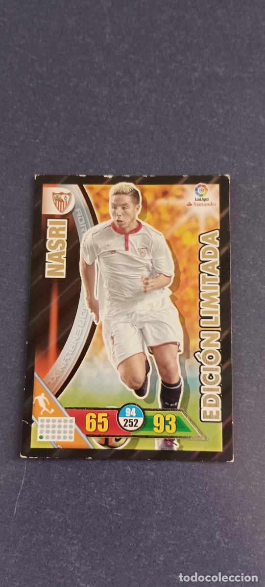 Cromos de f&uacute;tbol: NASRI EDICION LIMITADA 16-17 - Foto 1