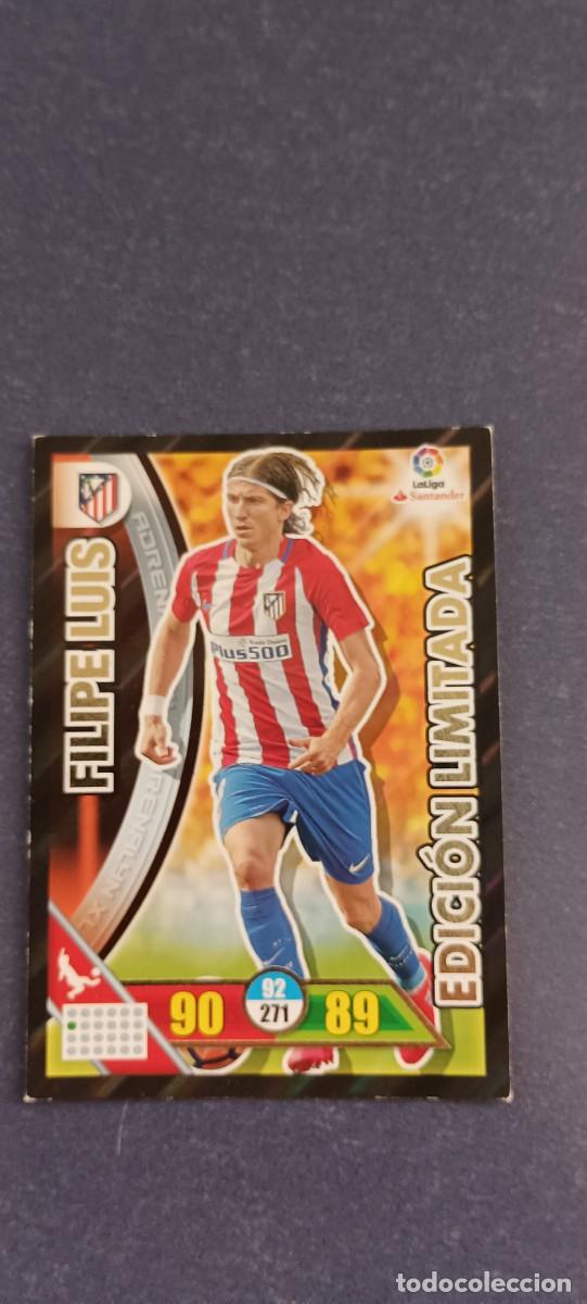 Cromos de f&uacute;tbol: FILIPE LUIS EDICION LIMITADA 16-17 - Foto 1