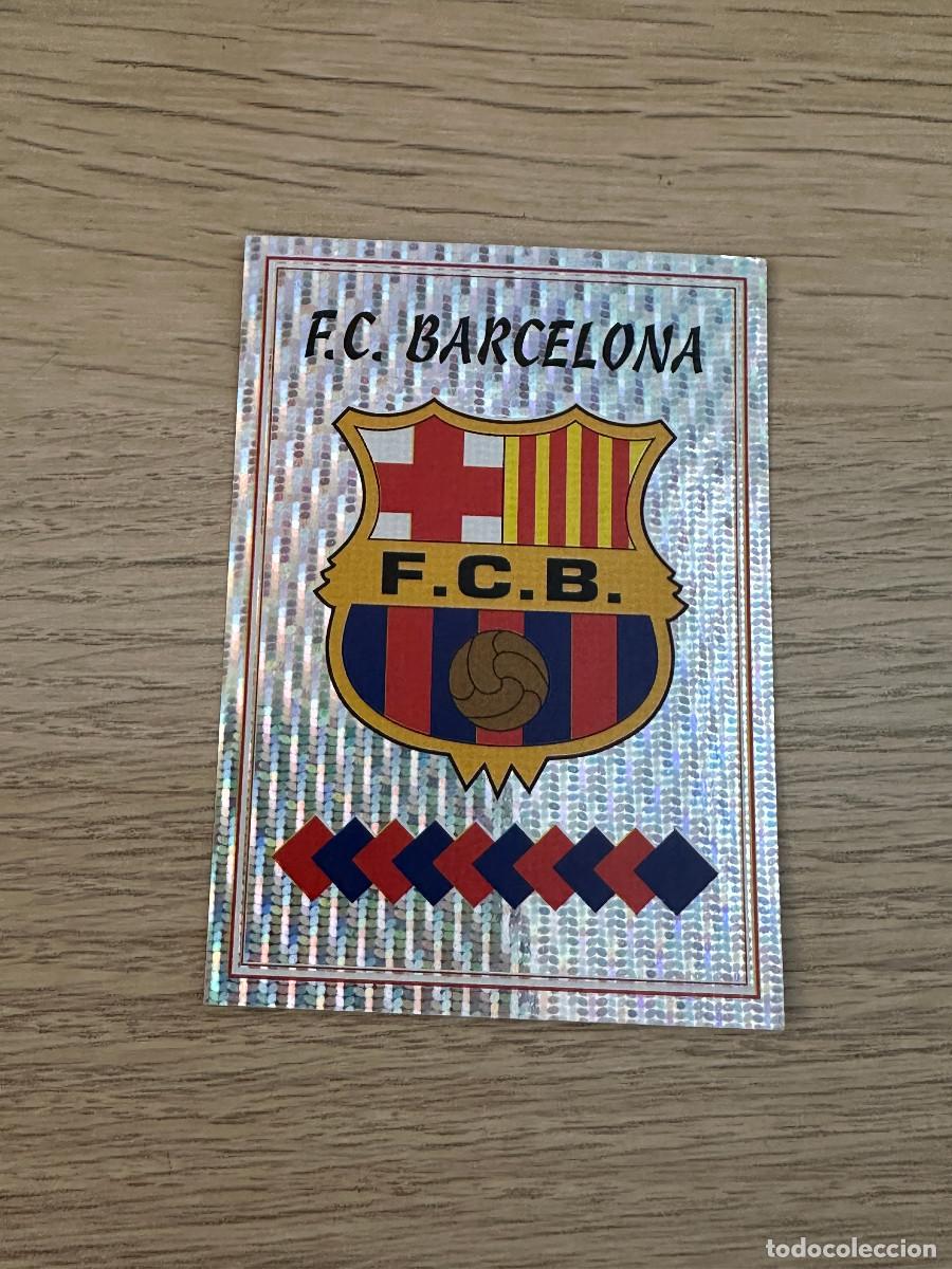 Cromos de F&uacute;tbol: ESCUDO FC BARCELONA n&ordm; B LA LIGA PANINI SPORTS 97 98 1997 1998 (SIN PEGAR)