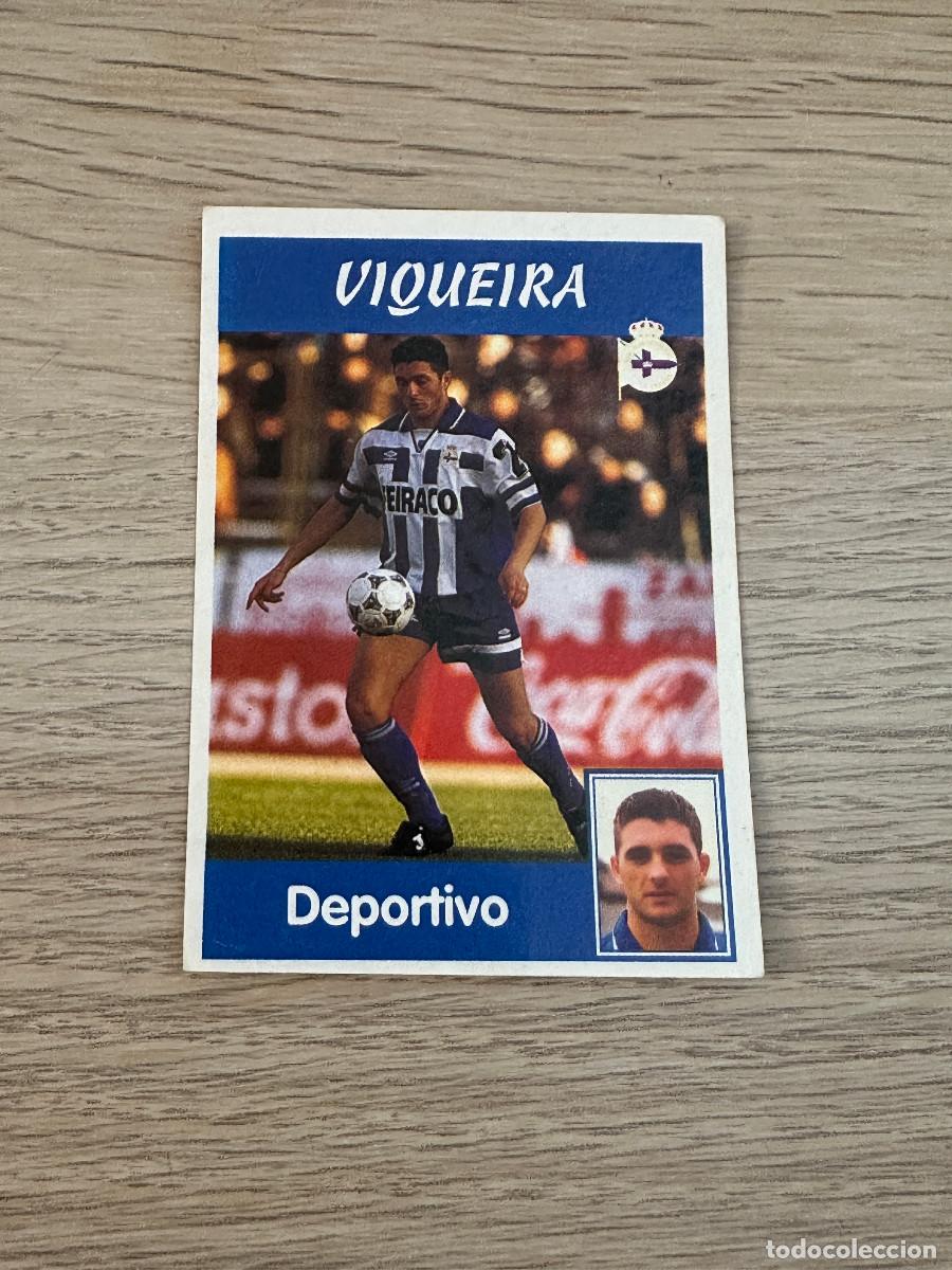 Figurine di Calcio: VIQUEIRA DEPORTIVO n&ordm; 38a LA LIGA PANINI SPORTS 97 98 1997 1998 (SIN PEGAR)