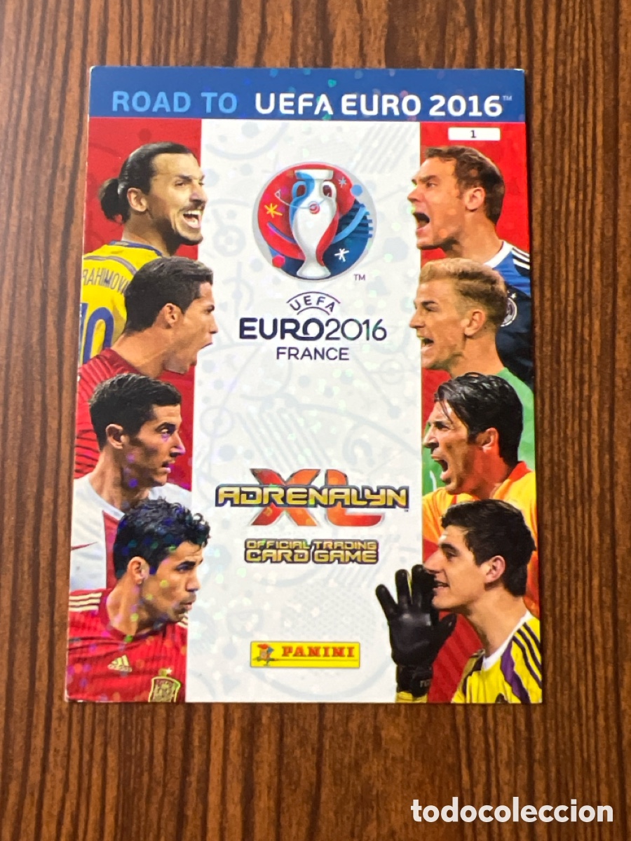 Football Stickers: C522. Logo 1 PANINI ROAD TO UEFA EURO 16 FRANCE 2016 CARD ADRENALYN XL