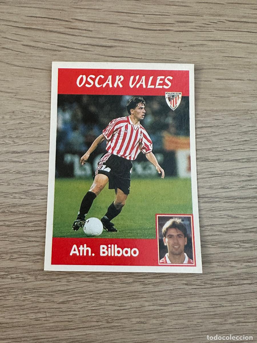 Cromos de F&uacute;tbol: OSCAR VALES ATHLETIC n&ordm; 82 LA LIGA PANINI SPORTS 97 98 1997 1998 (SIN PEGAR)