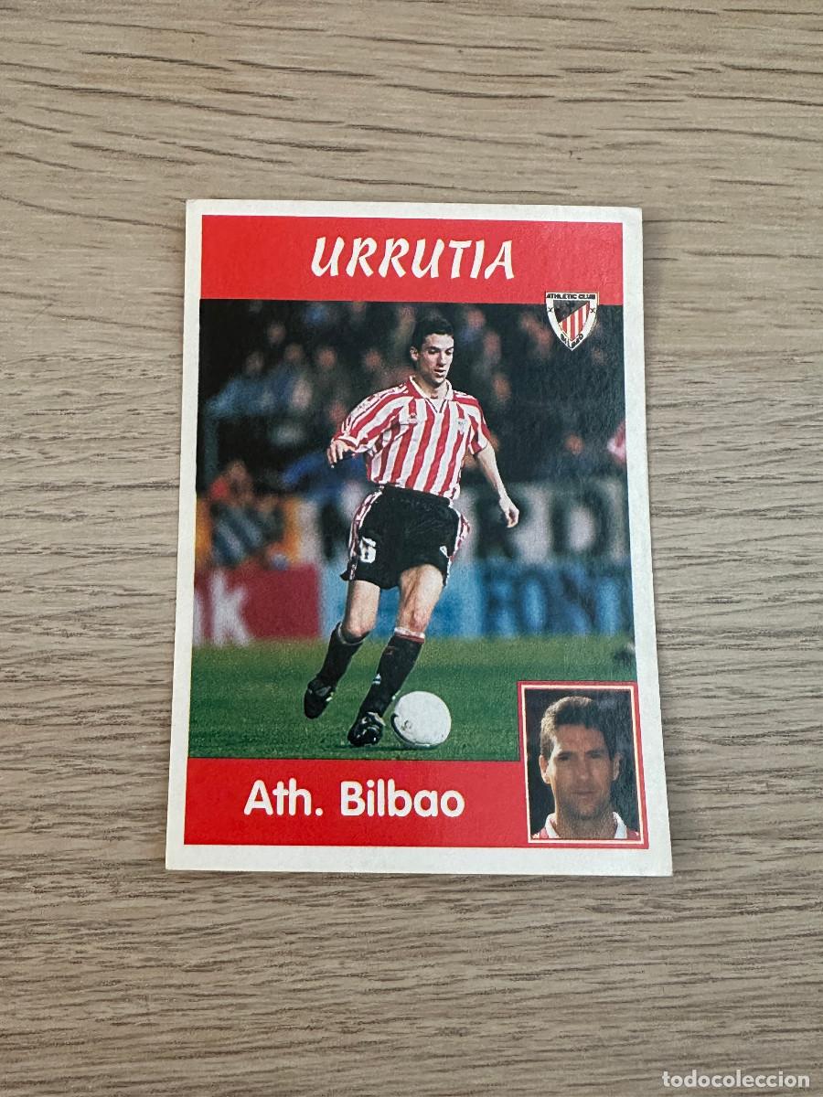 Cromos de F&uacute;tbol: URRUTIA ATHLETIC n&ordm; 89 LA LIGA PANINI SPORTS 97 98 1997 1998 (SIN PEGAR)