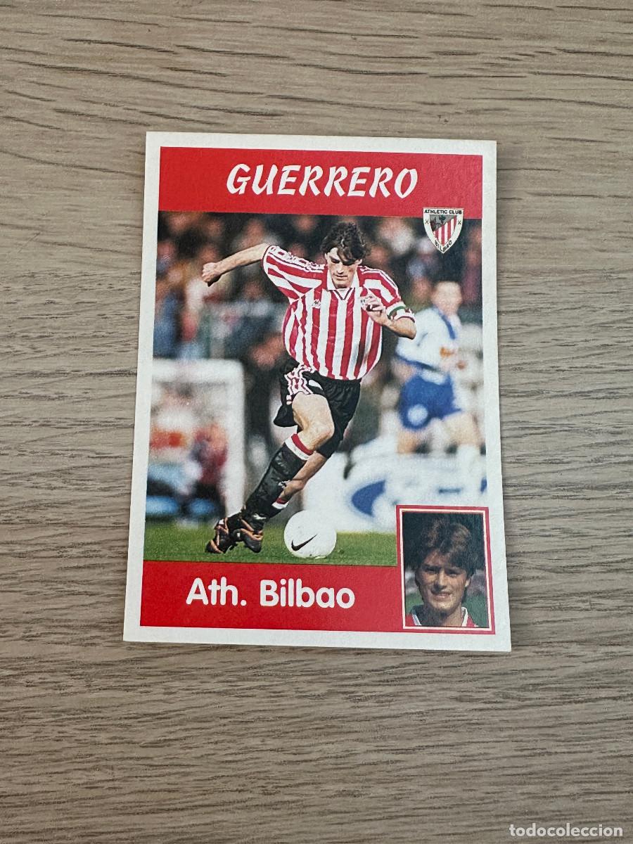 Cromos de F&uacute;tbol: GUERRERO ATHLETIC n&ordm; 92 LA LIGA PANINI SPORTS 97 98 1997 1998 (SIN PEGAR)