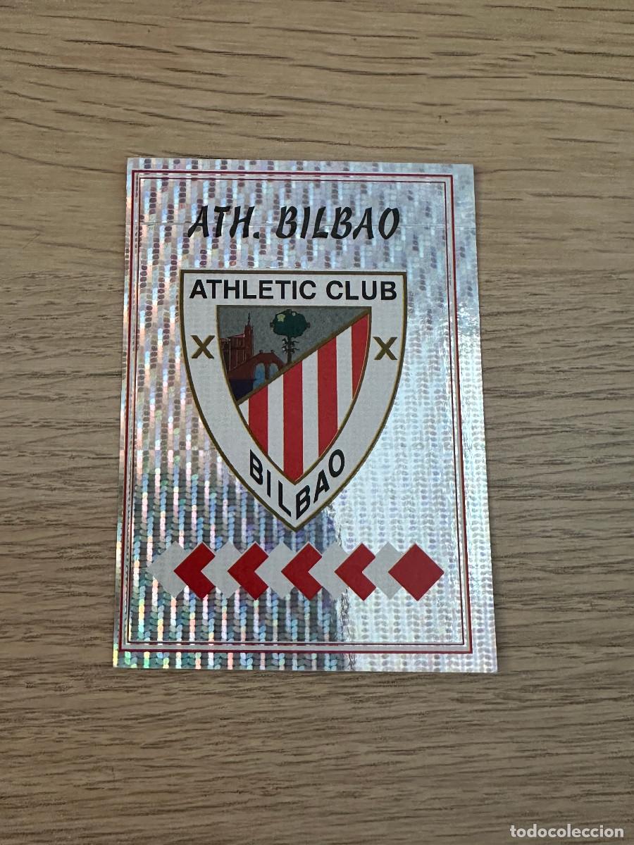 Cromos de F&uacute;tbol: ESCUDO ATHLETIC n&ordm; F LA LIGA PANINI SPORTS 97 98 1997 1998 (SIN PEGAR)
