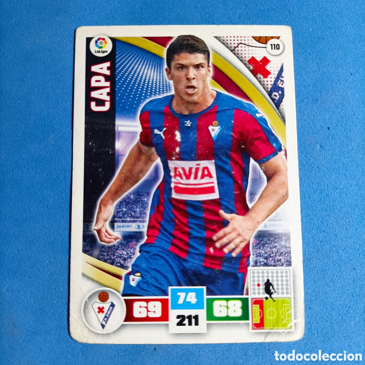 Cromos de f&uacute;tbol: ADRENALYN. LIGA 2016-2017 (EIBAR) №110 CAPA - Foto 1