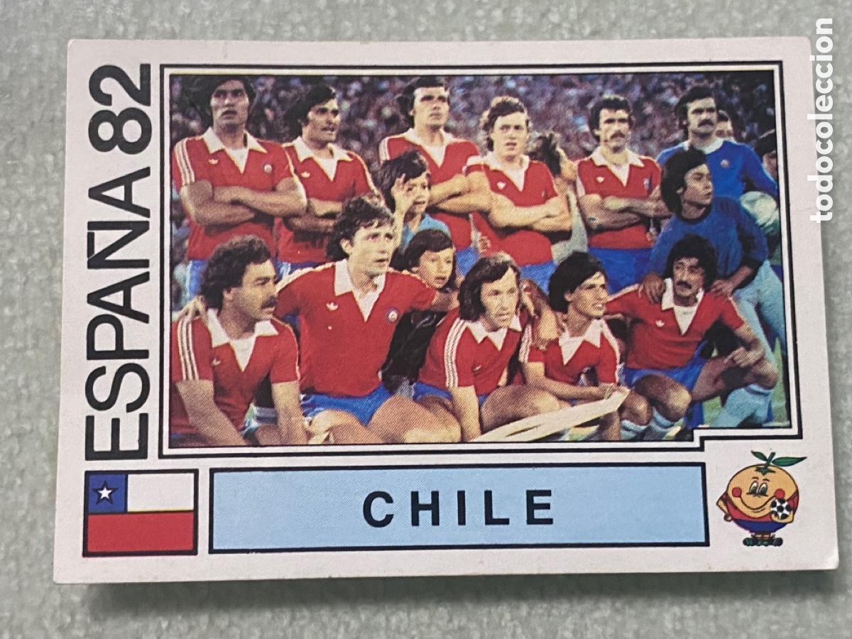 Cromos de f&uacute;tbol: ANTIGUO CROMO F&Uacute;TBOL MUNDIAL ESPA&Ntilde;A 1982 EQUIPO CHILE 147