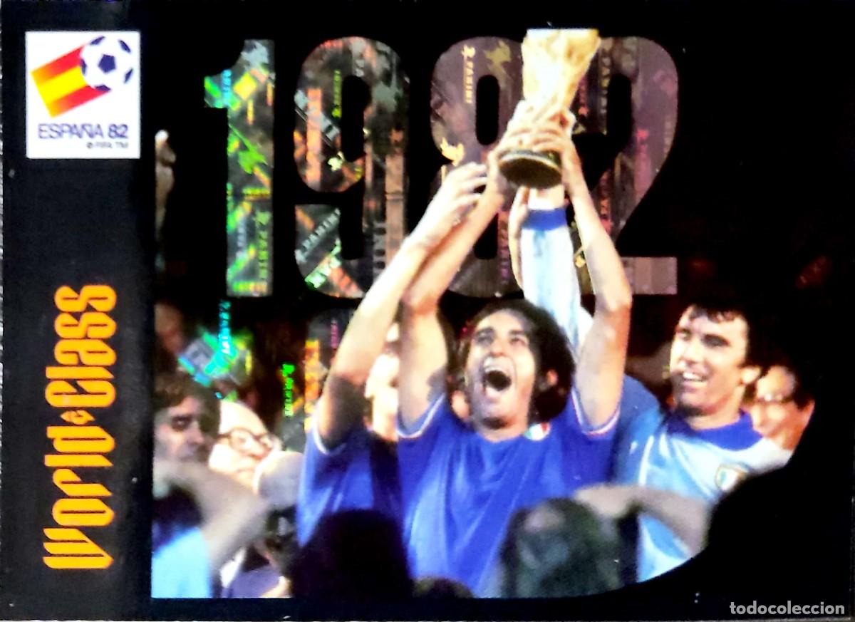 Cromos de f&uacute;tbol: 16 1982 Mundial Espa&ntilde;a - Campe&oacute;n Italia - PANINI World Class the game changers 2024