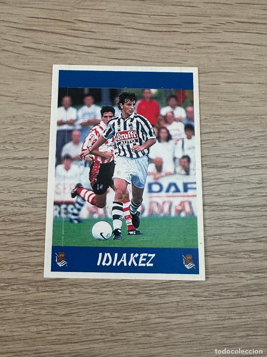 Football Stickers: IDIAKEZ REAL SOCIEDAD POP UP n&ordm; 125 (sin numero) LA LIGA PANINI SPORTS 97 98 1997 1998 (SIN PEGAR)