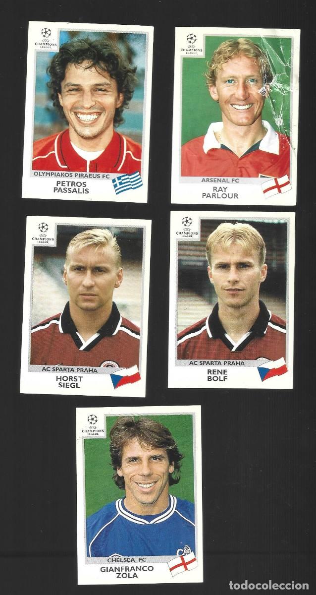 Cromos de Futebol: 1 LOTE DE 5 CROMOS TRADING CARTS ADRENALYN DE FUTBOL PANINI CHAMPIONS LEAGUE