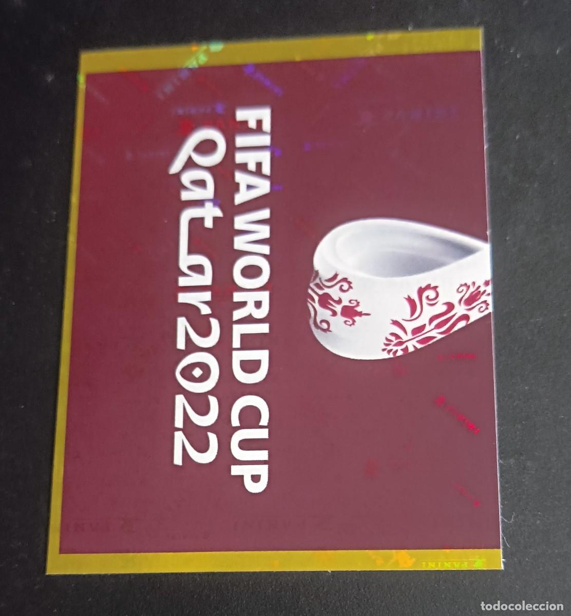 Cromos de F&uacute;tbol: CROMO FWC7 FWC 7 LOGO FIFA WORLD CUP MUNDIAL QATAR 2022 22 STICKER PANINI