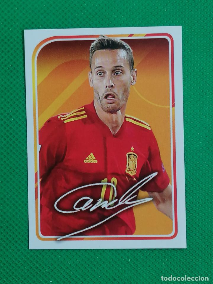 Cromos de f&uacute;tbol: 50 CANALES FIRMA EL ALBUM DE LA SELECCION ESPA&Ntilde;OLA 2020 CARREFOUR PANINI