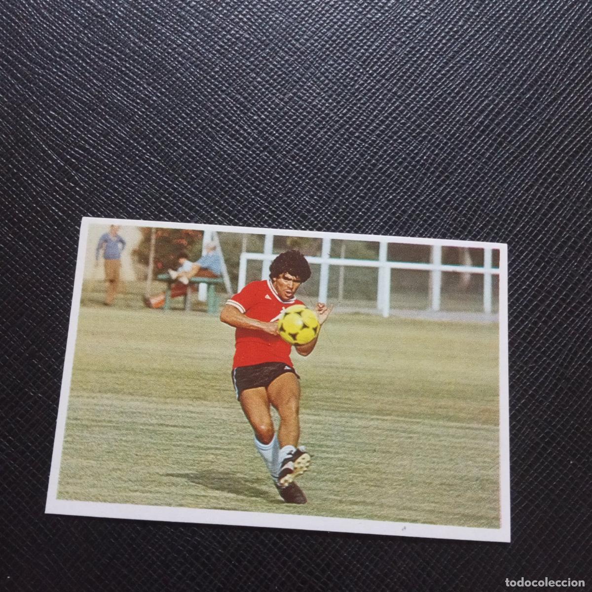 Cromos de F&uacute;tbol: 76 MARADONA CROMO ESPORT 1984 1985 SUS DRIBLING GOLES 84 85 FUTBOL - SIN PEGAR - A54 PG532