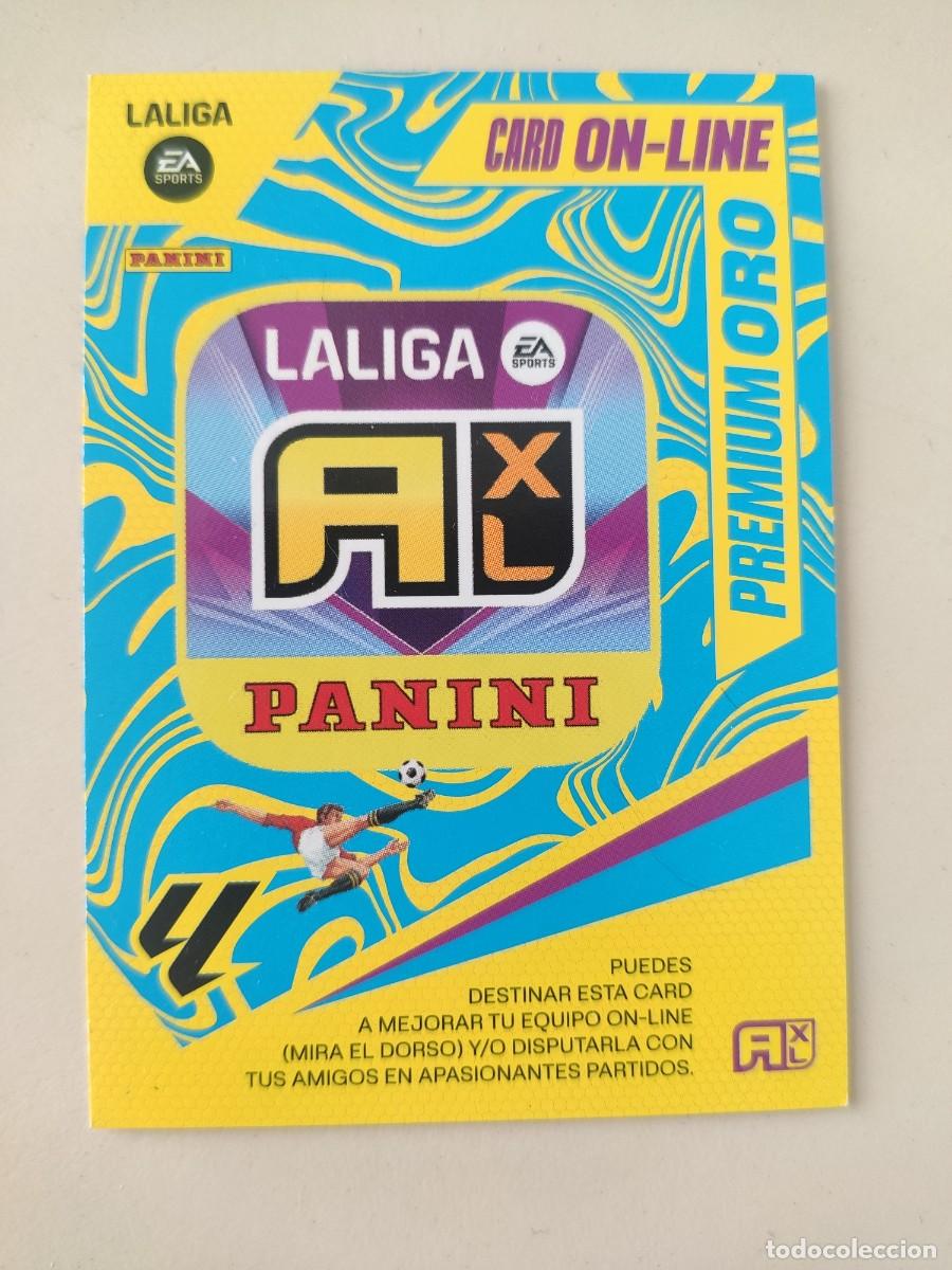 Figurine di Calcio: Card On-Line, Premium Oro, 1.000.000 toques, Panini Adrenalyn XL 2023 2024 23 24