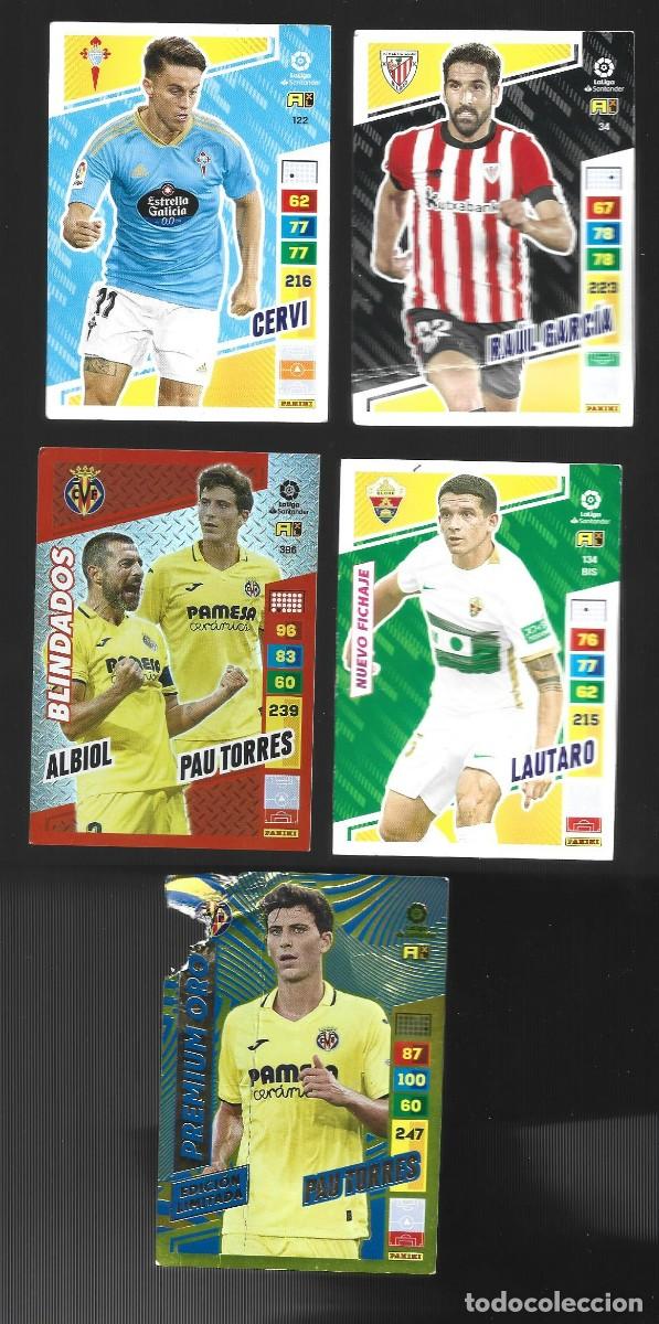 Cromos de Futebol: 1 LOTE 5 CROMOS ADRENALYN 20-2023 PANINI LIGA SANTANDER