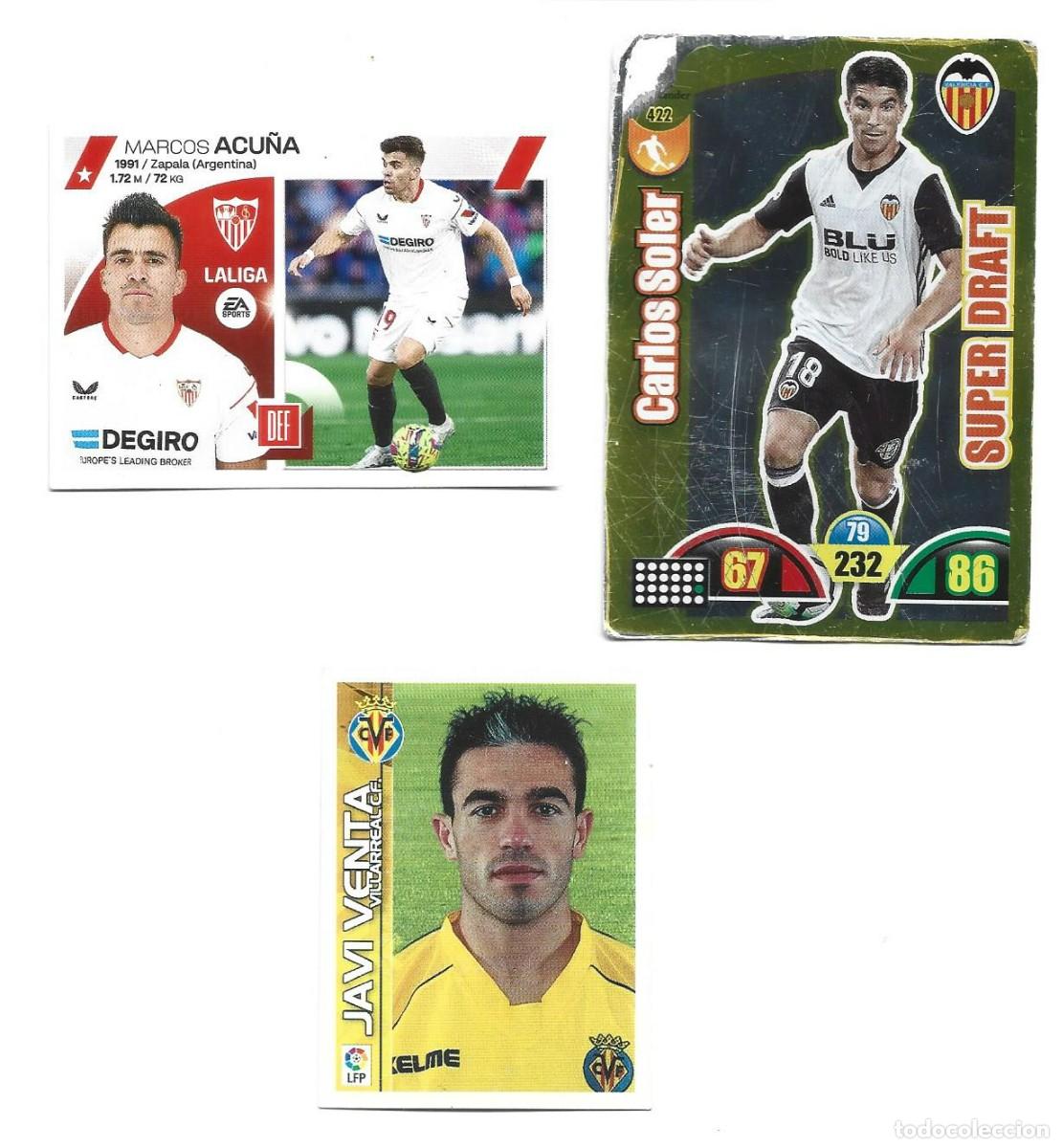 Cromos de Futebol: 1 LOTE 3 CROMOS FUTBOL