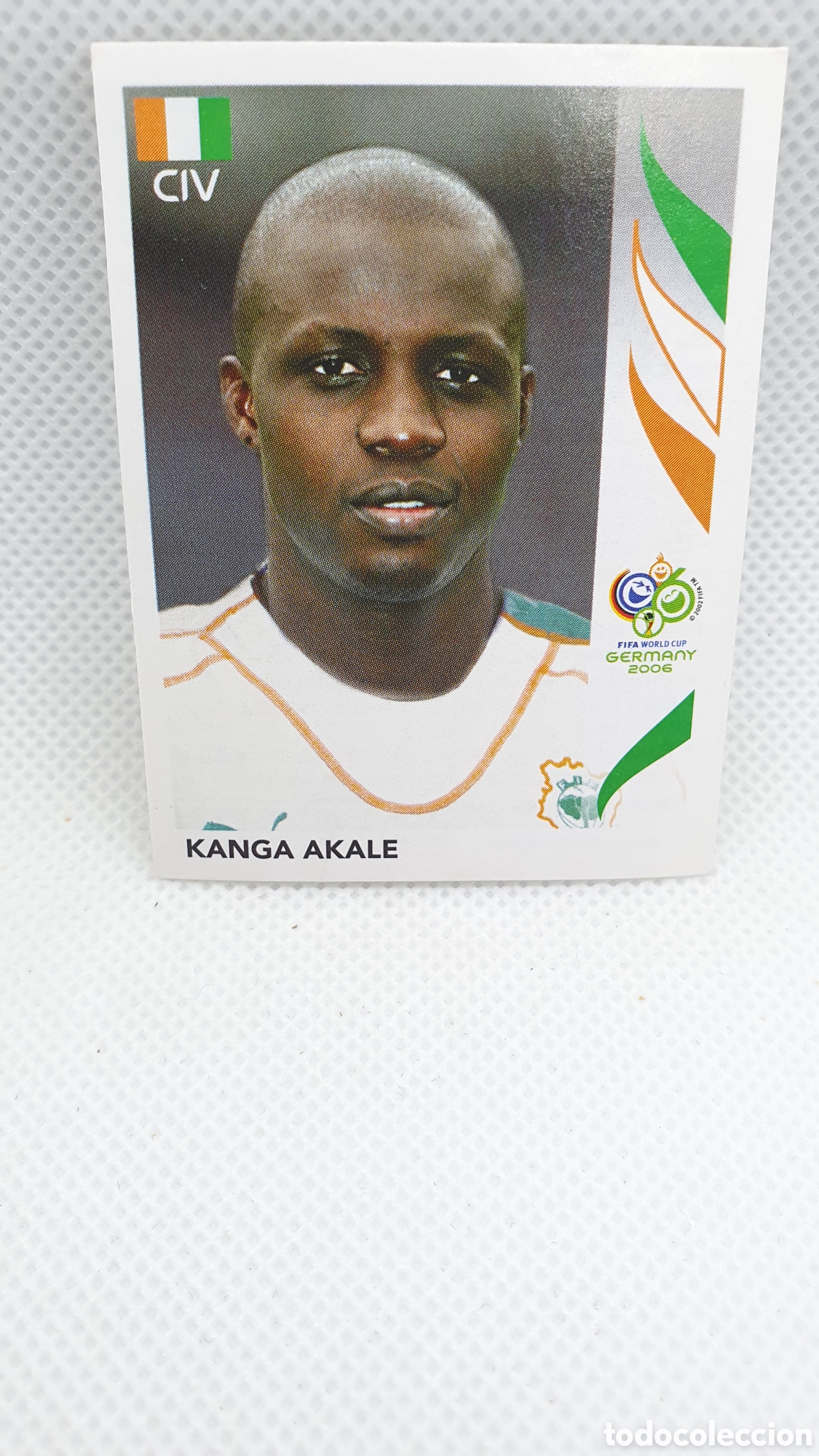 Cromos de F&uacute;tbol: CROMO D FUTBOL KANGA AKALE N.203 COSTA DE MARFIL MUNDIAL ALEMANIA 2006 FIFA WORLD CUP PANINI STICKER