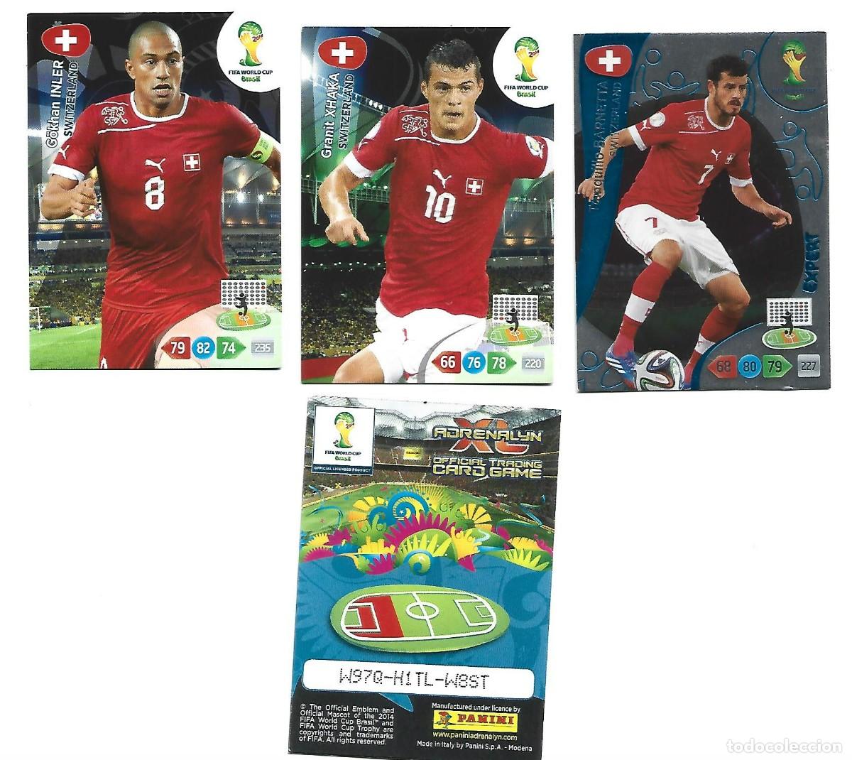 Cromos de Futebol: 1 lote de 3 cromos adrenalyn mundial de futbol 2014 suiza
