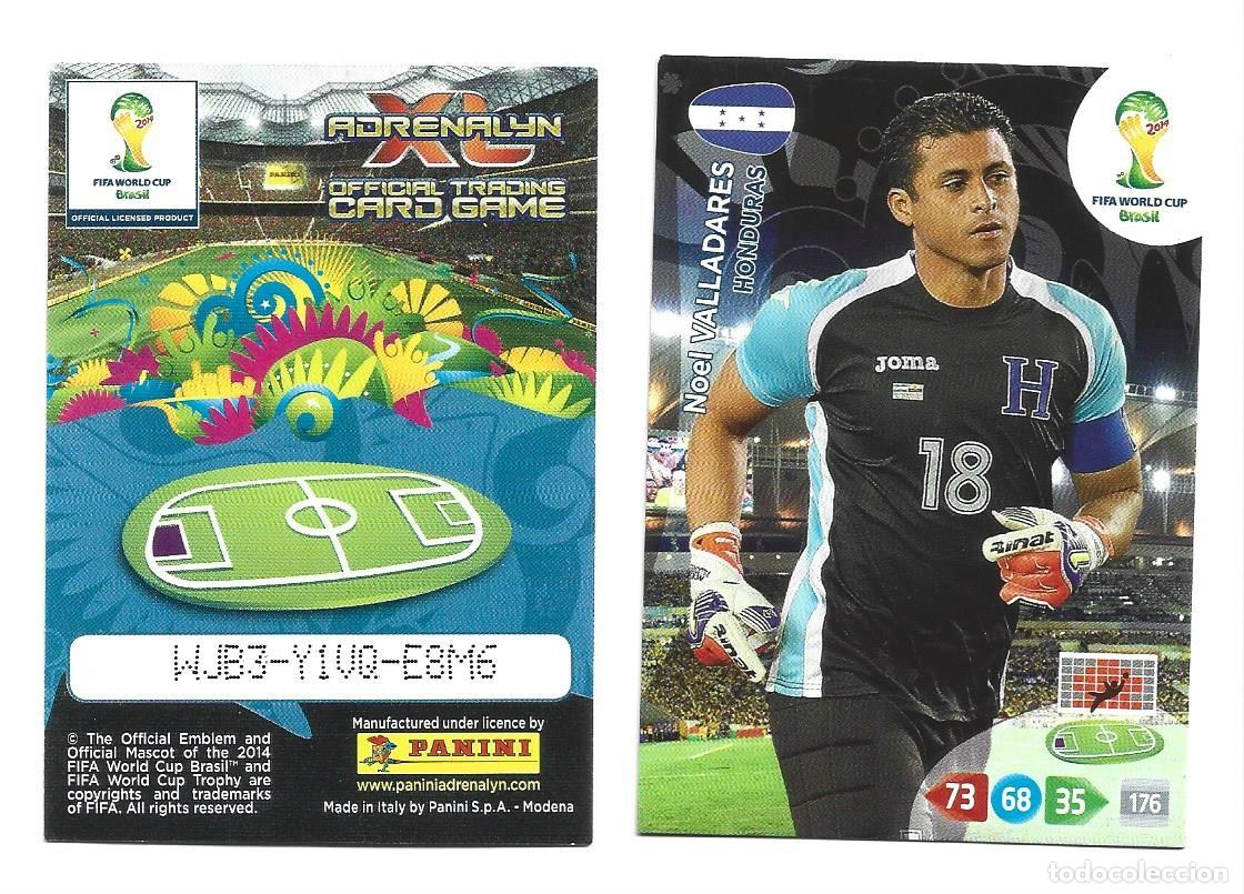 Fu&szlig;ball-Sticker: 1 cromo adrenalyn mundial de futbol 2014 honduras